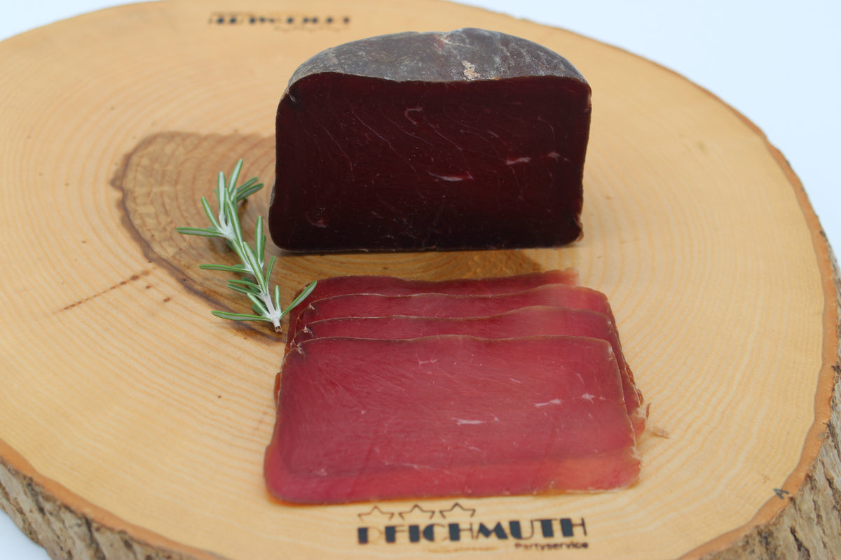 Bündnerfleisch geschnitten in Schale (ca. 100g)