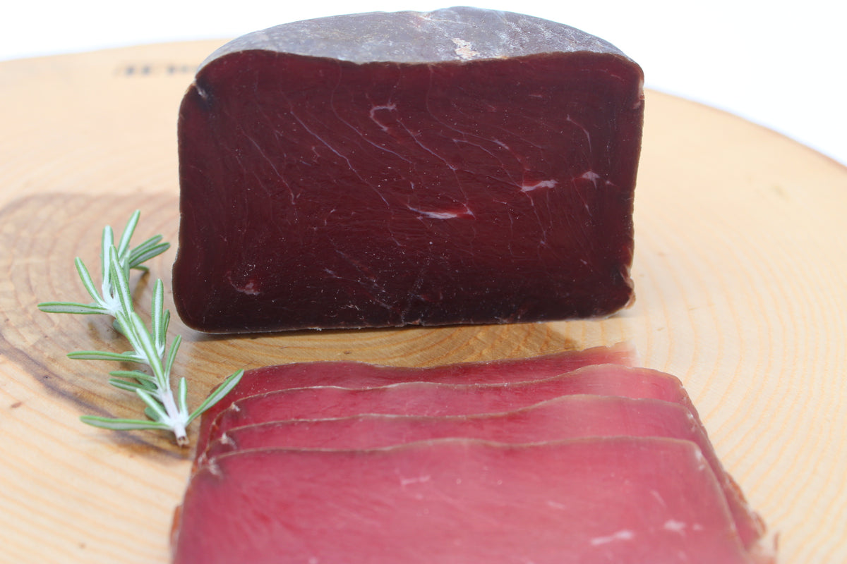 Bündnerfleisch geschnitten in Schale (ca. 100g)