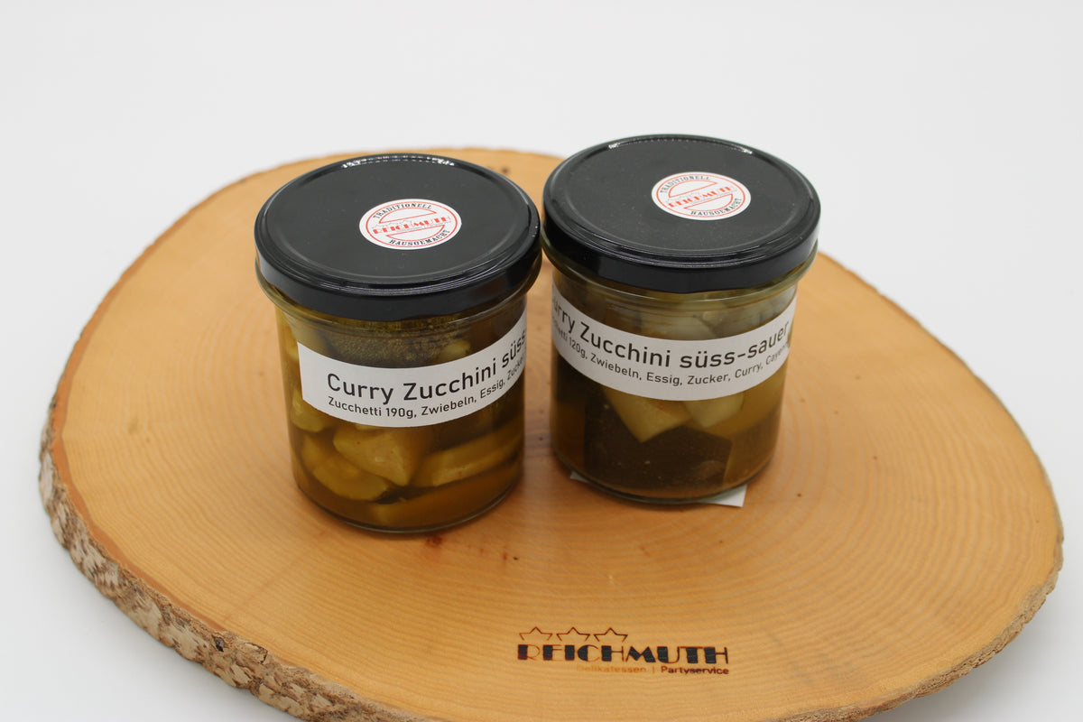 Curry Zucchini Süss-Sauer (190g)
