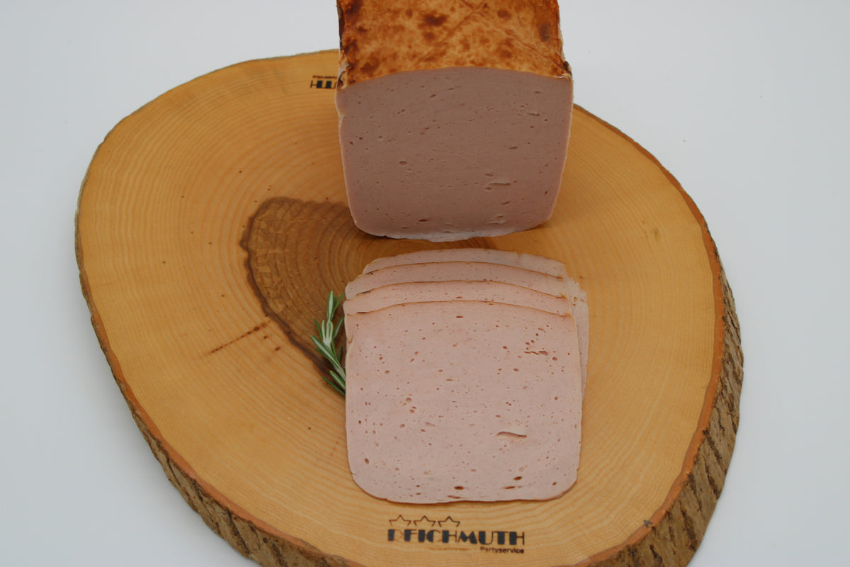 Fleischkäse geschnitten in Schale (ca. 100g)