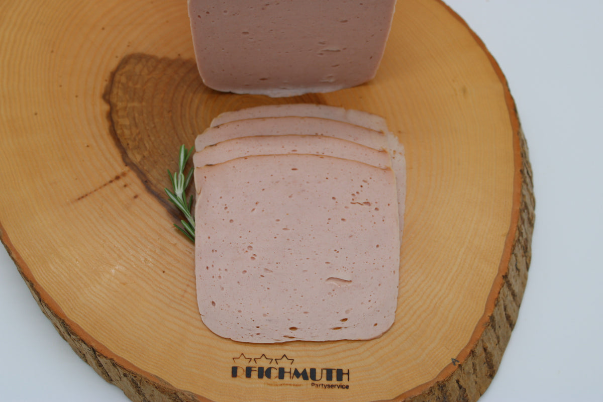 Fleischkäse geschnitten in Schale (ca. 100g)