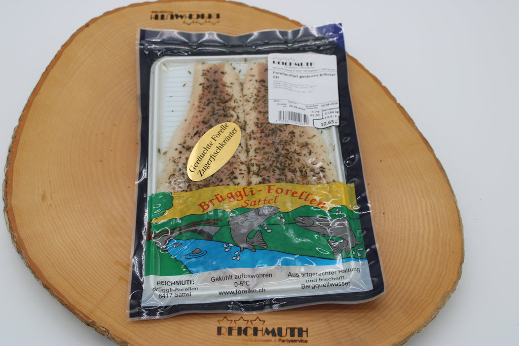 Forellenfilet geräucht Kräuter (ca. 150-180g)