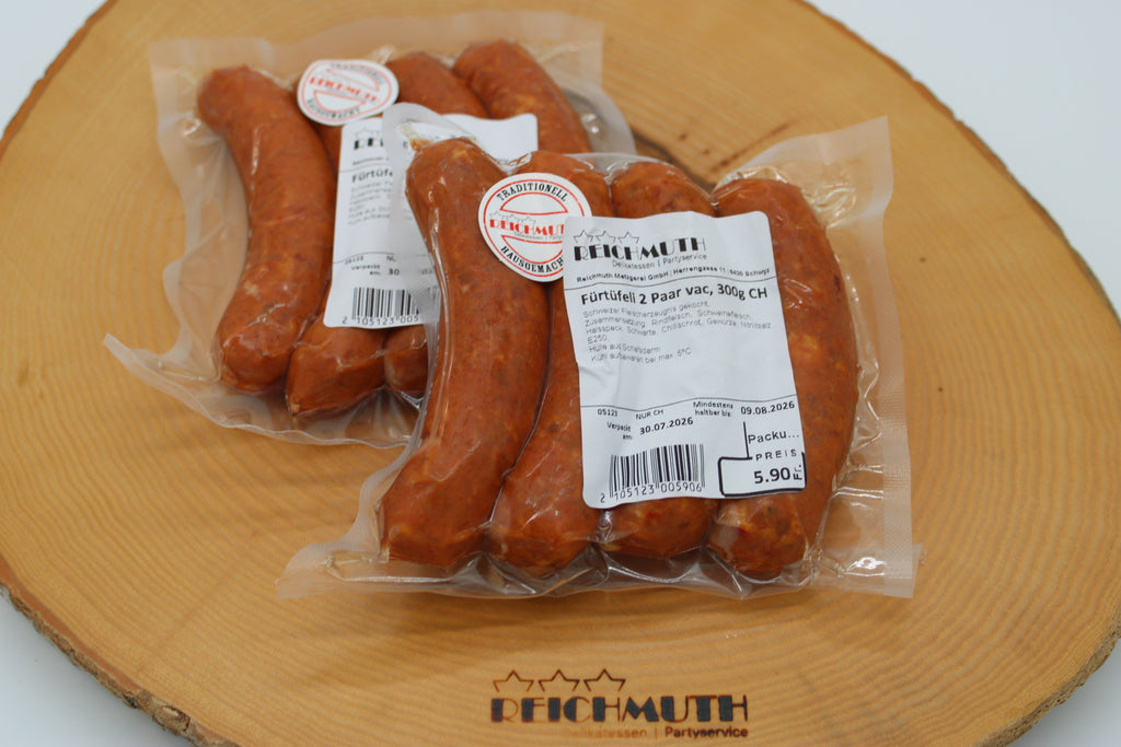 Füürtüfeli 2 Paar vac. (300g)