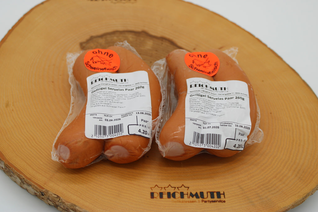 Geflügel Servelat 1 Paar (260g)