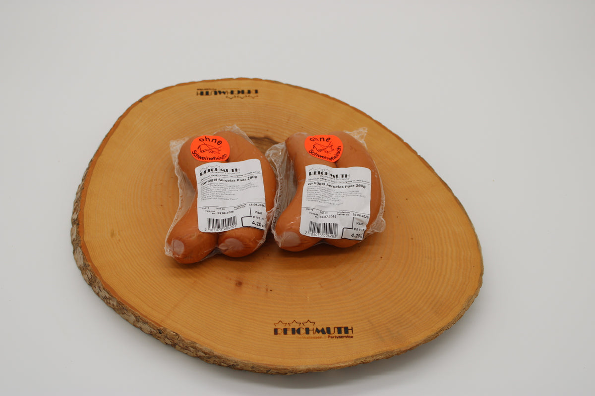 Geflügel Servelat 1 Paar (260g)