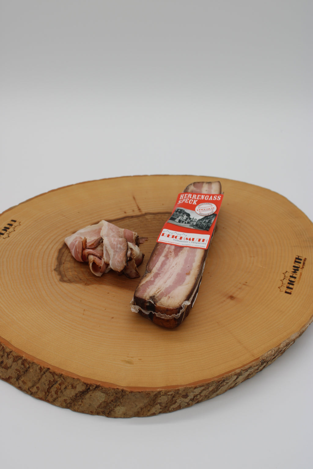 Herrengasse Speck Riemen (mit Schwarte)