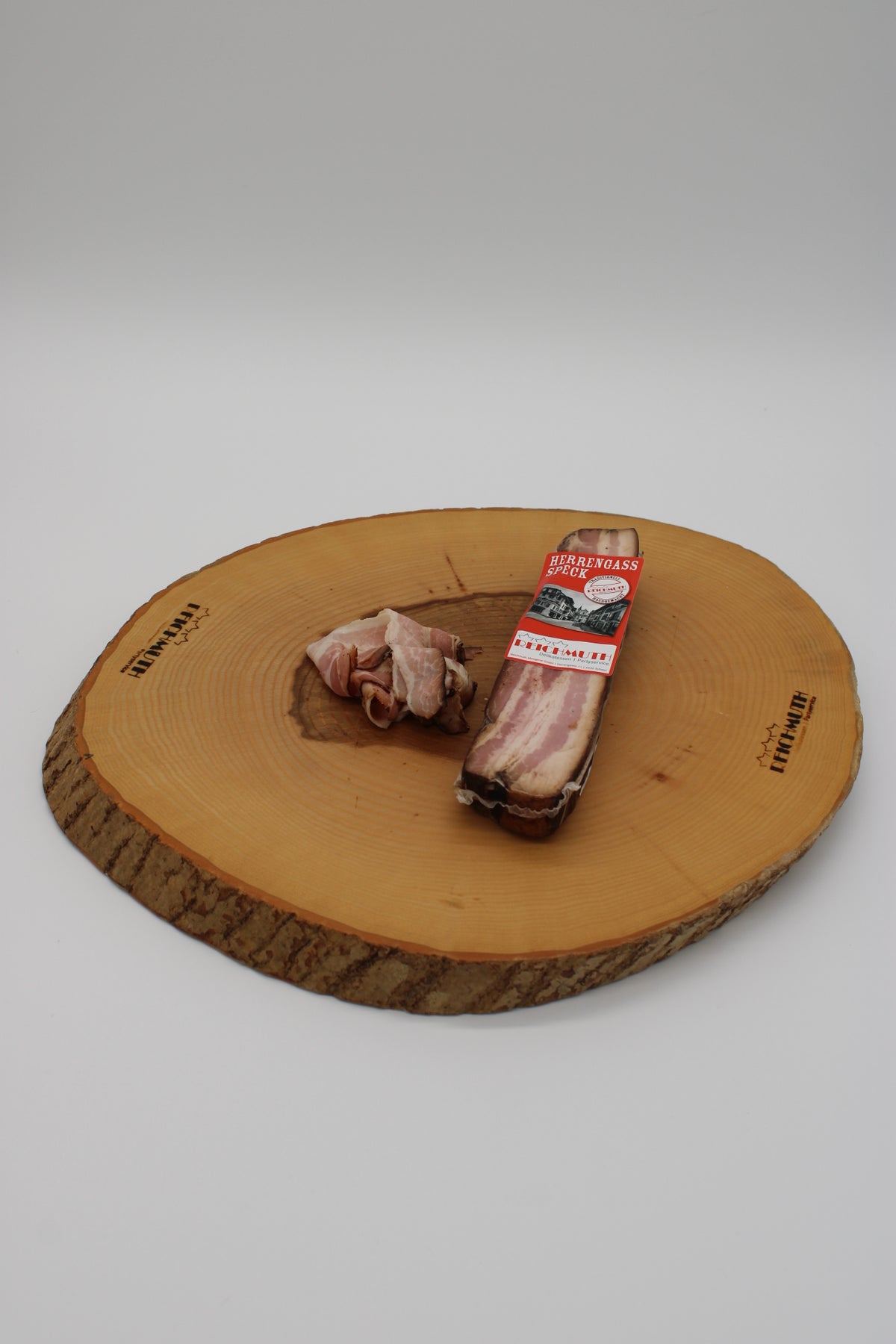 Herrengasse Speck Riemen (mit Schwarte)