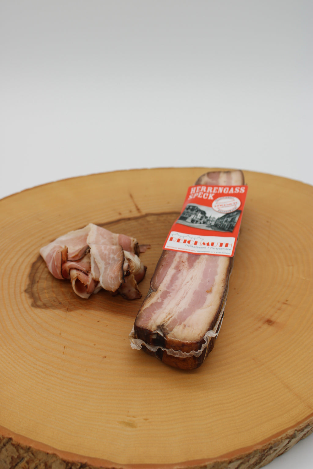 Herrengasse Speck Riemen (mit Schwarte)