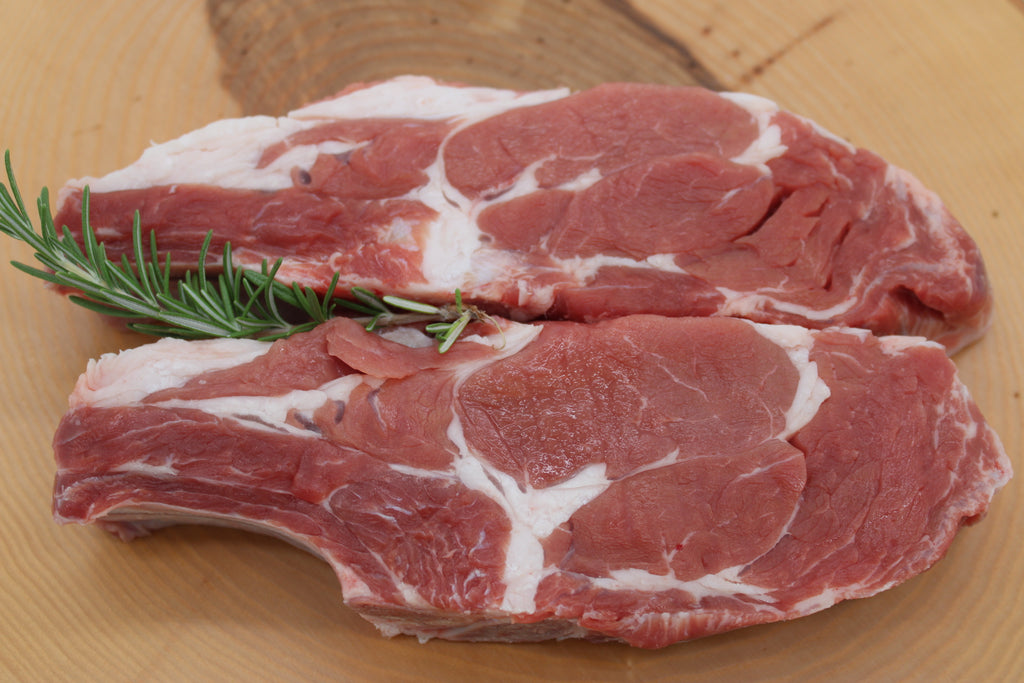 Kalbs Koteletten portioniert (ca. 250-350g)