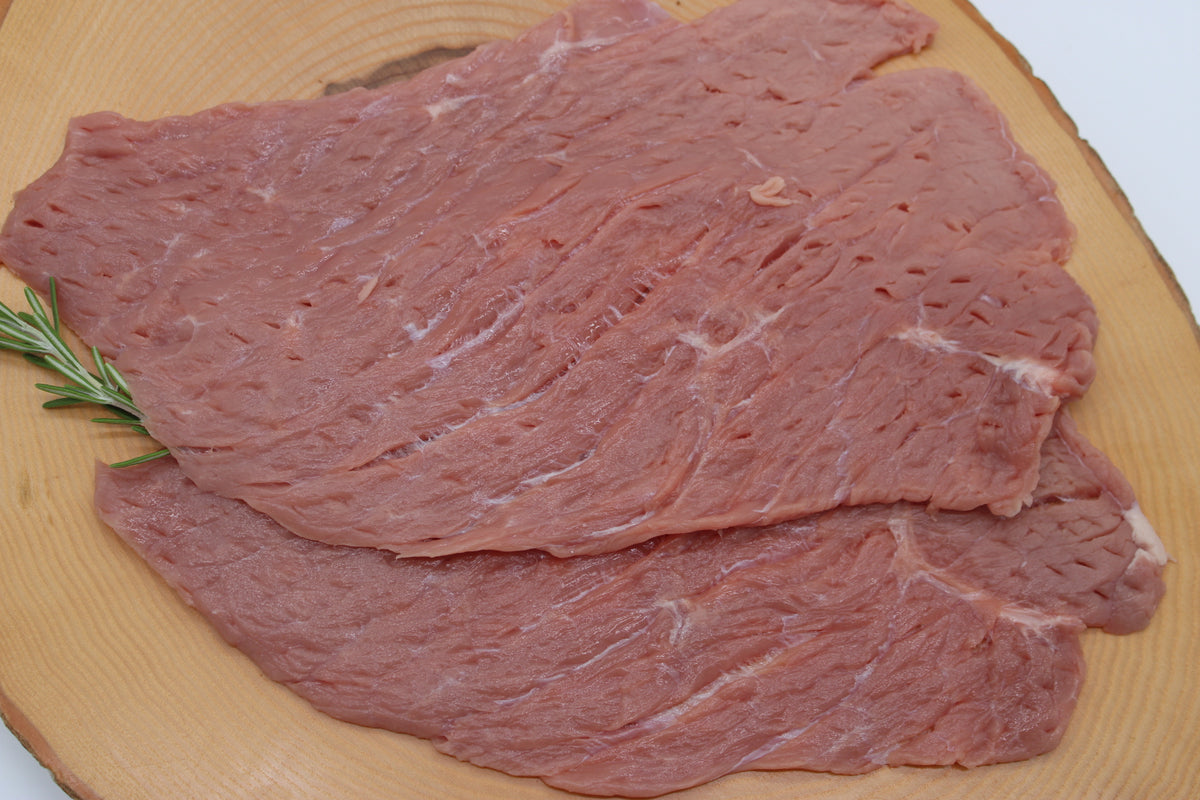 Kalbs Bäggli Plätzli (Wienerschnitzel)