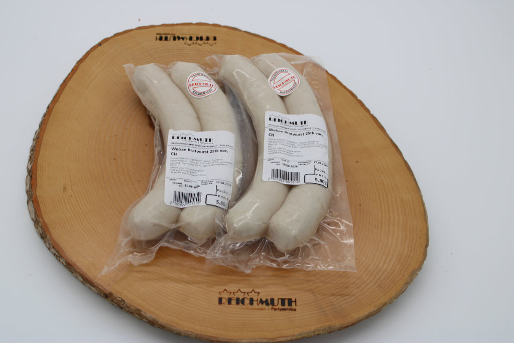 Weisse Bratwurst 1 Paar vac. (300g)