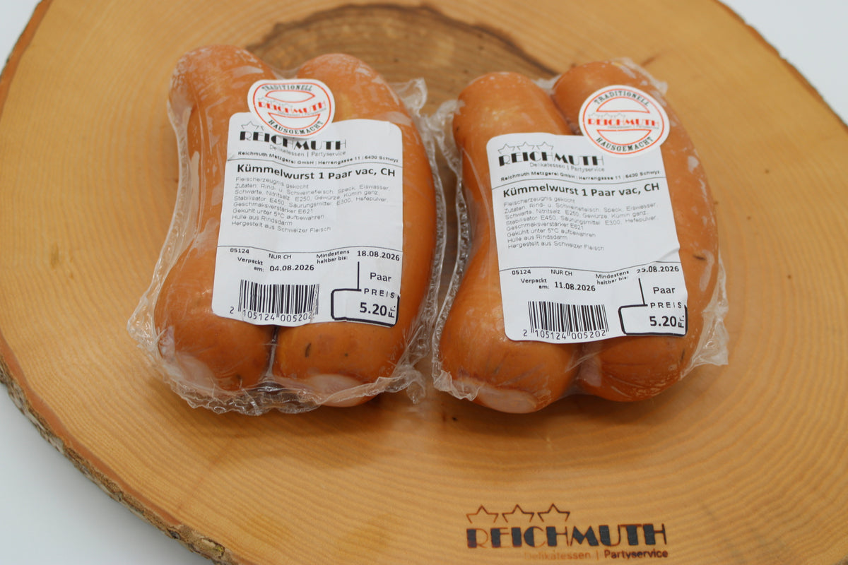 Kümmel Wurst 1 Paar vac. (300g)