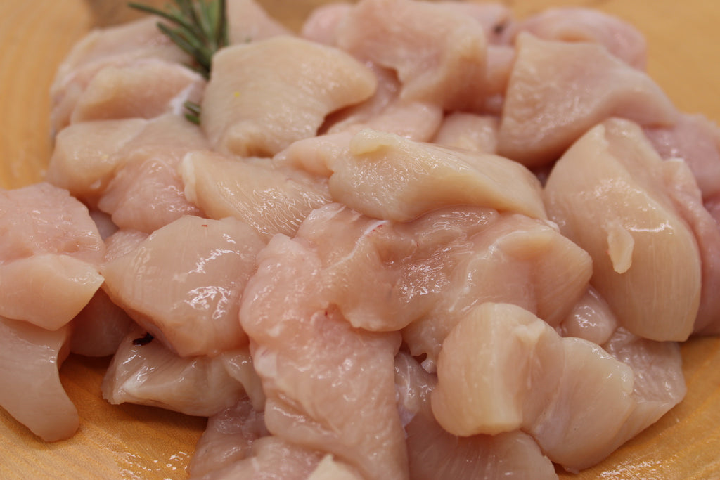 Poulet Brust geschnetzeltes