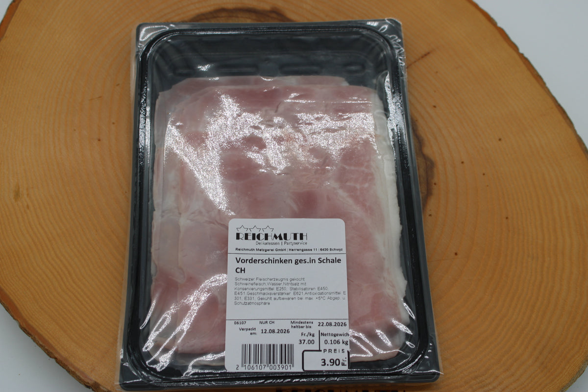 Vorderschinken geschnitten in Schale (ca. 100g)