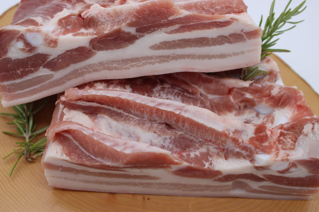 Schweins Brust am Stk.