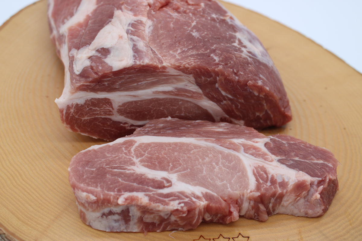 1/2 Schwein Küchenfertig zerlegt (zwischen 35 und 40kg)