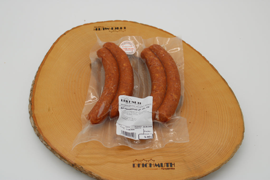 Schweinswürstli 2 Paar vac.