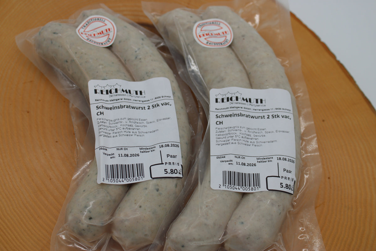 Schweinsbratwurst 1 Paar vac. (300g)