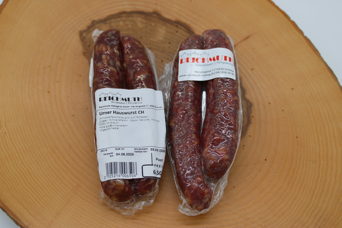 Urner Hauswurst 1 Paar vac.
