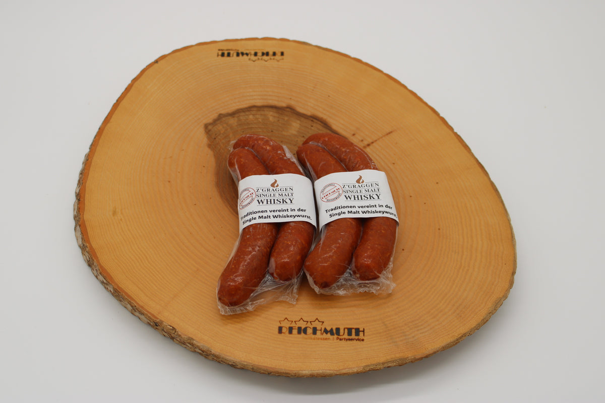 Single Malt Whisky Wurst 1 Paar vac. (170g)