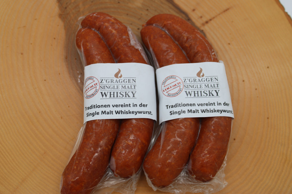 Single Malt Whisky Wurst 1 Paar vac. (170g)