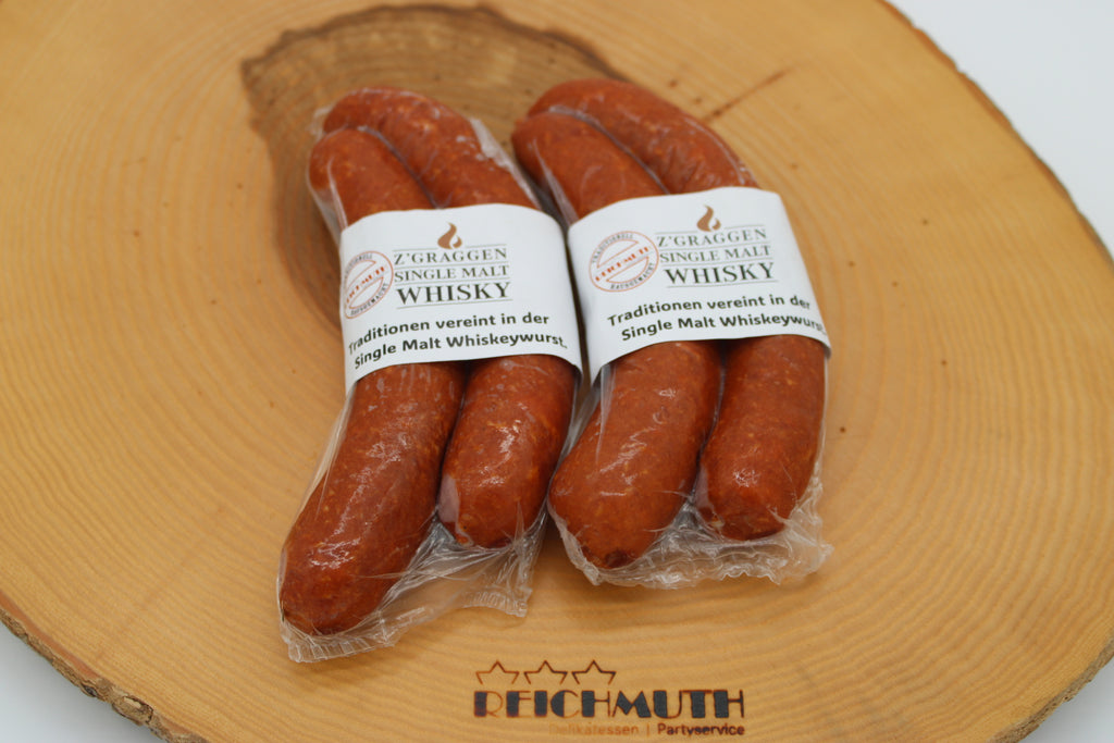 Single Malt Whisky Wurst 1 Paar vac. (170g)