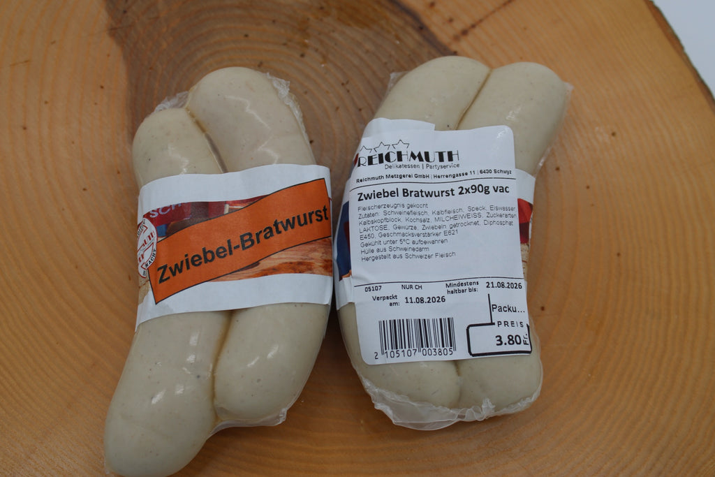 Zwiebel Grill Bratwurst 1 Paar vac. (180g)